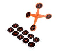 Metal Spin Targets with 10 Paper Accurate Sheets Reactive Portable