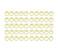METAL SPIRAL STITCH MARKERS FOR VARIOUS KNITTING PROJECTS HOUSEHOLD USE (Yellow)