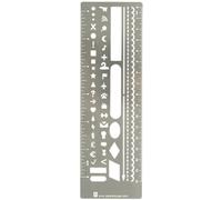 Metal Stencil Bookmark for Bullet Journals