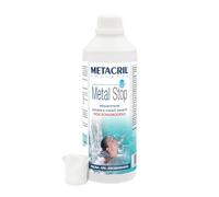 Metal Stop + dosatore 500 ML.Sequestrante dei Metalli e Chiarificante Non SCHIUMOGENO - Ideale per Piscina o Idromassaggio