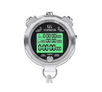 Metal Stopwatch Timer with Backlight 1/100 Second Accuracyzz