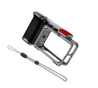 Metal Street Grip Holder Per Action 3/4/5 Camera Maniglia In Alluminio Con Cold Shoe Vlog Camera Azione In Alluminio Leggero