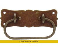 Maniglia Antic. 06015.10 Fe.Vec.mm 105x55 Pezzi 25 Metal Style 60151050027