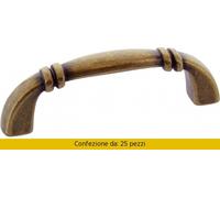 Metal Style Maniglia Antichizzata 15063Z mm 64 Florance Pezzi 25 15063Z0640B.09