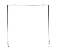 Metal Tabletop Balloon Arch Frame With Stable Clip Bracket,nero