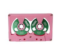 Metal Tape 45Minute Double Side Capacity ABS Construction Design per Sound Project Retro Tape