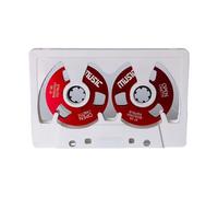 Metal Tape 45Minute Double Side Capacity ABS Construction Design per Sound Project Retro Tape