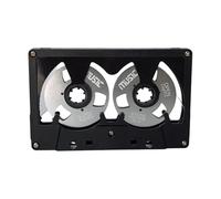 Metal Tape 45Minute Double Side Capacity ABS Construction Design per Sound Project Retro Tape
