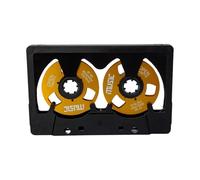 Metal Tape 45Minute Double Side Capacity ABS Construction Design per Sound Project Retro Tape