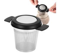 Metal Tea Infuser, Mesh Bag Large - Coffee Pot Kettles | Fine Strainer For Beer Tea, Coffee Brewing Strainer,Cup Teas Infuser For Office Kitchen Travel Camping Pot Cup Mug Kettle