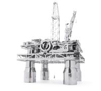 METAL-TIME Offshore Drilling Rig Modello, Metal Model Kits, Offshore Platform, 3D Metal Puzzle, Treasure Finder 3D Kit di modelli da costruire per adulti, 8 livelli di difficoltà, 250 Pezzi.