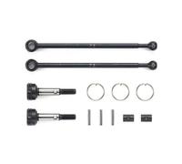 Metal Upgrade Parts Kit Compatibile con TD4 1/10 RC Car - Include Drive Shaft, Servo Mount, Steering Bridge, Guiding Arms(Drive Shaft)