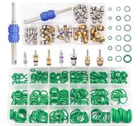 Metal Valve Core Remover Tool Blue for AC Repair(310pcs Set) | Includes remover tool, multiple cores, fits per r12 R134a systems, complete per service solution