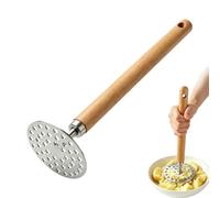 Metal Vegetable Crusher Manual Food Press Ergonomic Grip Kitchen Utensil