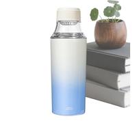 Metal Water Bottle 450ml Stainless Steel Gradient Leakproof Tumbler