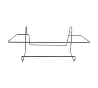 Metal Window Box Brackets, Flower Pot Rack and Planter Holder, 18.9x7.48x5.31 Inches Sturdy Accessory for Railing, Indoor and Outdoor Gardens Gears for Balcony, Deck, Fence