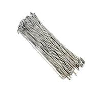 Metal Zip Tie - Chain Link Fence | 100 Pezzi Rustproof Adjustable For Residential Farmhouse Garden | Metal Zip Ties Heavy Duty Outdoor Yard Landscape Pet Cage Barrier Repair | Regolabile Chain Link F