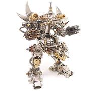 Metalakaer Puzzle 3D in metallo Berserker Mech, kit di modellini meccanici fai da te con kit di attrezzi da costruire, kit di modelli in metallo 3D regali per adulti