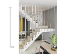 MetalBalusters per livello e inclinato s Cumizable per una maggiore sicurezza e design ModernRailing Accessori