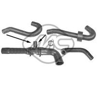 Metalcaucho 09314 Tubo flessibile, scambiatore di calore (riscaldamento) per AUD