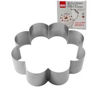 Metallbackrahmen Fiore Cuocere Senza Pavimento Cucina Torta Anello per Torte