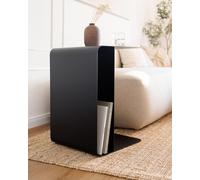 Metallbude - Tavolino Cosmo, in metallo, resistente ai graffi, agli urti e agli urti, 60 x 40 x 44 cm