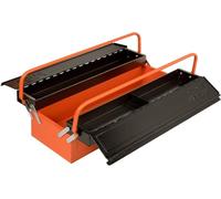 METALLIC BOX-3 TRAYS BLK-ORANG - Unid: 1