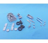 Metallic Details MDR48157-1/48 U-2R, TR-1A/B. Ingranaggi di atterraggio (Italeri/Testors)