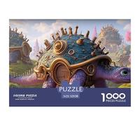 Metallic Dragon 1000 Pezzi Cartoncino Premium Puzzle Whimsical Robot Immagini Vibranti Giocattoli Educativi Puzzle Per Bambini 52x38cm/1000pcs