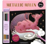 Metallic-Malen Fantasy: Bicolor-Buntstifte: 8 Metallic-Farben