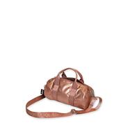 LOQI METALLIC Rose Gold Small Weekender, rosa., s