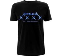 Metallica 40 XXXX Black XL Maglietta