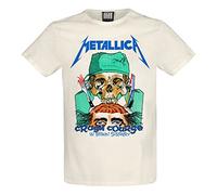 Metallica Amplified Collection - Crash Course in Brain Surgery Uomo T-Shirt Beige XL
