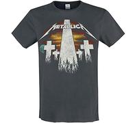 Metallica Amplified Collection - Master of Puppets Revamp Uomo T-Shirt Carbone S 100% Cotone Regular