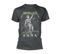 Metallica And Justice For All Faces ufficiale Uomo maglietta unisex