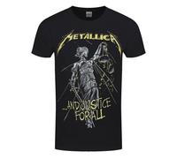 Metallica And Justice For All Maglietta Brani Adulto Unisex