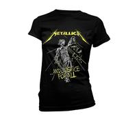 Metallica And Justice For All Maglietta Brani Donna (PH2434)
