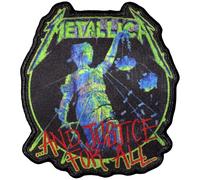 Metallica And Justice For All Standard Printed Patch Size One Size
