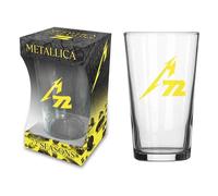 Metallica Beer Glass 72 Seasons Band Logo Nuovo Ufficiale Boxed Size One Size