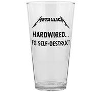 Metallica Bicchiere Hardwired To Self Destruct