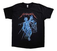 Metallica Blue Justice autorizzato Uomo maglietta