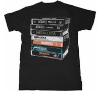 Metallica Maglietta Cassette Unisex Black L