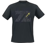 Metallica Charred 72 (M72) Uomo T-Shirt Nero 3XL 100% Cotone Regular