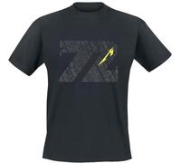 Metallica Maglietta 72 Seasons Charred Logo Unisex 100% cotone Nero M