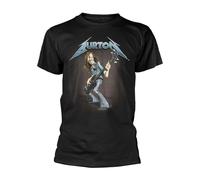 Metallica Cliff Burton Squindo Stack Maglietta Adulto Unisex (PH1276)
