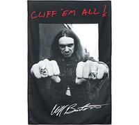 Metallica Cliff 'em all Bandiera multicolore