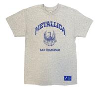 Metallica College Crest autorizzato Uomo maglietta