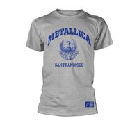 Metallica College Maglietta Cresta Adulto Unisex (PH2365)