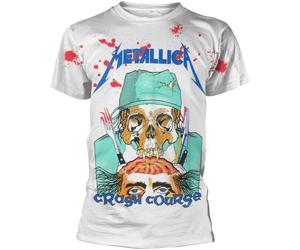 Metallica Crash Course In Brain Surgery White 2XL Maglietta