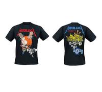 Metallica - T-Shirt # M Unisex Black # Damage Inc